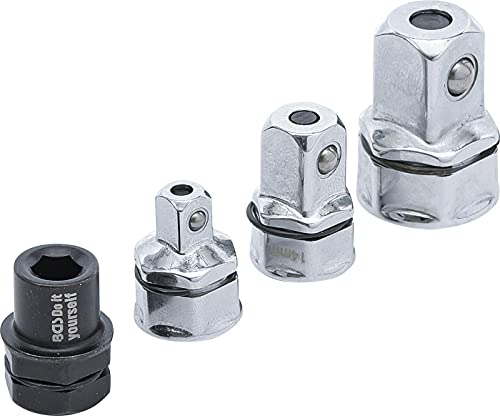 BGS Diy 98210 | Adapter-Satz für Ratschen-Ringschlüssel | 4-tlg. von BGS Do it yourself