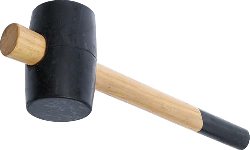 BGS Diy 1861 | Gummihammer | schwarzer Kopf | Ø 65 mm | 500 g von BGS Do it yourself