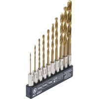 BGS Do it yourself HSS-Bohrer-Satz titan-nitriert 1,5 - 6 mm 10-tlg. BGS Do it yourself HSS-Bohrer-Satz titan-nitriert 1,5 - 6 mm 10-tlg. von BGS Do it yourself