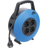 BGS Do it yourself Kabelbox 10 m 3 x 1,5 mm² 4 Steckdosen IP 20 3000 W von BGS Do it yourself