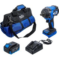 Akku-Schlagschrauber-Satz bürstenlos 550 Nm 18 V mit Akku und Schnell-Ladegerät Akku-Schlagschrauber-Satz bürstenlos 550 Nm 18 V mit Akku und Schnell-Ladegerät von BGS TECHNIC