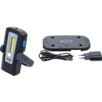 BGS COB-LED-Werkstattleuchte mit Magnet und Haken klappbar mit induktiver Ladefunktion BGS COB-LED-Werkstattleuchte mit Magnet und Haken klappbar mit induktiver Ladefunktion von BGS TECHNIC