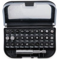 BGS TECHNIC Bitsatz 20820, Außensechskant 6,3 mm, 1/4", 31-teilig von KRAFTMANN