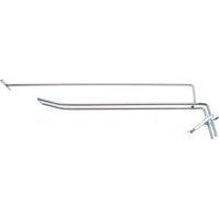 BGS Doppelhaken 89919, 300 x 4,8 mm, mit Tragarm und Querpin von BGS TECHNIC