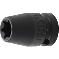 BGS Kraft-Steckschlüssel-Einsatz E-Profil 9779-16, Antrieb Innenvierkant 12,5 mm (1/2"), SW E16 von BGS TECHNIC