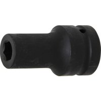 BGS Kraft-Steckschlüssel-Einsatz Sechskant, tief 5500-17, Antrieb Innenvierkant 25 mm (1"), SW 17 mm von BGS TECHNIC