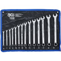BGS Maul-Ringschlüssel-Satz extra lang SW 6 - 19 mm 14-tlg. von BGS TECHNIC