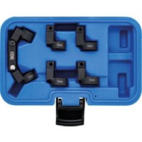 BGS Rohr-Leitungsschlüssel-Satz flexibel 5 Wechselköpfe Antrieb 10 mm (3/8 Zoll) SW 11 - 17 mm von BGS TECHNIC