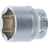 BGS Steckschlüssel-Einsatz Sechskant Antrieb Innenvierkant 12,5 mm (1/2") SW 32 mm von BGS TECHNIC