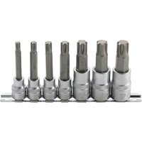 Bgs Technic - Bit-Einsatz-Satz Antrieb Innenvierkant 10 mm (3/8') / 12,5 mm (1/2') Keil-Profil (für ribe) M6 - M14 7-tlg. von BGS TECHNIC