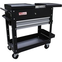 BGS Technic Werkstattwagen, Werkstattwagen 2 Schubladen Horizontal-Doppelausz. leer - bunt von BGS TECHNIC