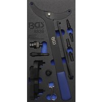 BGS Technic Werkstattwagen-Einlage, Werkstattwageneinlage Motor-Einstellwerkzeug-Satz f. VAG 2.8, 3.0 TFSi - bunt von BGS TECHNIC