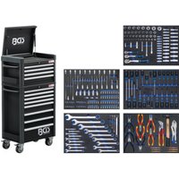 BGS Werkstattwagen Profi Standard Maxi 12 Schubladen mit 263 Werkzeugen von BGS TECHNIC