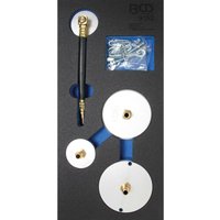 Werkstattwageneinlage 1/3: Adapter-Satz für Druckluft-Bremsenentlüfter 4-tlg. von BGS TECHNIC