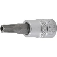 BGS Bit-Einsatz Antrieb Innenvierkant 6,3 mm (1/4") T-Profil (für Torx) mit Bohrung T30 von BGS TECHNIC