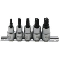 Bgs Technic - Bit-Einsatz-Satz für mts Mortorq - 10mm (3/8') - MTS0/MTS04 - 5 Stück - 9756 von BGS TECHNIC