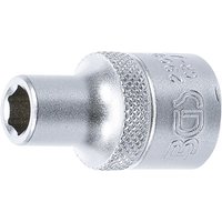 Bgs Technic - Steckschlüssel-Einsatz Sechskant Antrieb Innenvierkant 12,5 mm (1/2') sw 8 mm von BGS TECHNIC