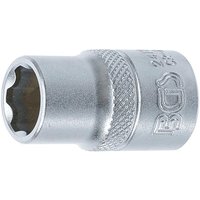 Steckschlüssel-Einsatz Super Lock Antrieb Innenvierkant 12,5 mm (1/2") SW 13 mm von BGS TECHNIC