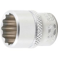 Bgs Technic - Steckschlüssel-Einsatz Zwölfkant Antrieb Innenvierkant 6,3 mm (1/4') sw 9/16' von BGS TECHNIC