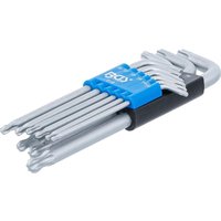 Bgs Technic - Winkelschlüssel-Satz T-Profil (für Torx) mit Kugelkopf T10 - T50 9-tlg. von BGS TECHNIC