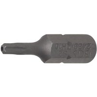 Bgs Technic - bgs Bit Länge 25 mm Antrieb Außensechskant 6,3 mm (1/4") T-Profil (für Torx) mit Bohrung T10 - 2439 von BGS TECHNIC