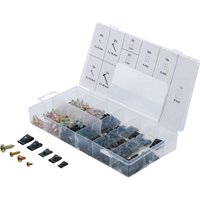 Karosserie-Blechmuttern- und Schrauben-Sortiment 170-tlg. Karosserie-Blechmuttern- und Schrauben-Sortiment 170-tlg. von BGS TECHNIC