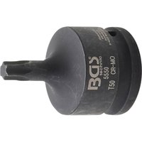 Bgs Technic - bgs Kraft-Bit-Einsatz Antrieb Innenvierkant 20 mm (3/4") T-Profil (für Torx) T50 - 5550 von BGS TECHNIC
