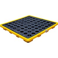 Bgs Technic - l-Auffangwanne mit Gitterrost für 4 x 200 l Fässer von BGS TECHNIC