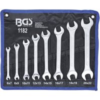 BGS Doppel-Maulschlüssel-Satz SW 6x7 - 20x22 mm 8-tlg. BGS Doppel-Maulschlüssel-Satz SW 6x7 - 20x22 mm 8-tlg. von BGS TECHNIC