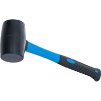 Gummihammer Fiberglasstiel schwarzer Kopf Ø 50 mm 280 g Gummihammer Fiberglasstiel schwarzer Kopf Ø 50 mm 280 g von BGS TECHNIC
