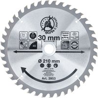 Bgs Technic - Hartmetall-Kreissägeblatt ø 210 x 30 x 2,6 mm 40 Zähne von Beta