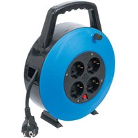 Kabelbox 10 m 3 x 1,5 mm² 4 Steckdosen ip 20 3000 w von BGS TECHNIC