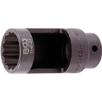 Bgs Technic - Lambdasonden-Einsatz Antrieb Innenvierkant 12,5 mm (1/2') sw 27 mm Zwölfkant, 28 mm Fenster von BGS TECHNIC