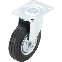 Lenkrolle mit Anschraubsockel Ø 125 mm von BGS TECHNIC