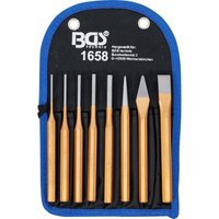 Splintentreiber-Satz 150 mm inkl. Meißel + Körner 8-tlg. von BGS TECHNIC