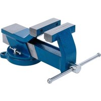 Stahl-Schraubstock geschmiedet 100 mm Spannbacken von BGS TECHNIC
