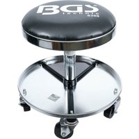 Werkstatt-Arbeitssitz mit 5 Rollen ø 360 mm von BGS TECHNIC
