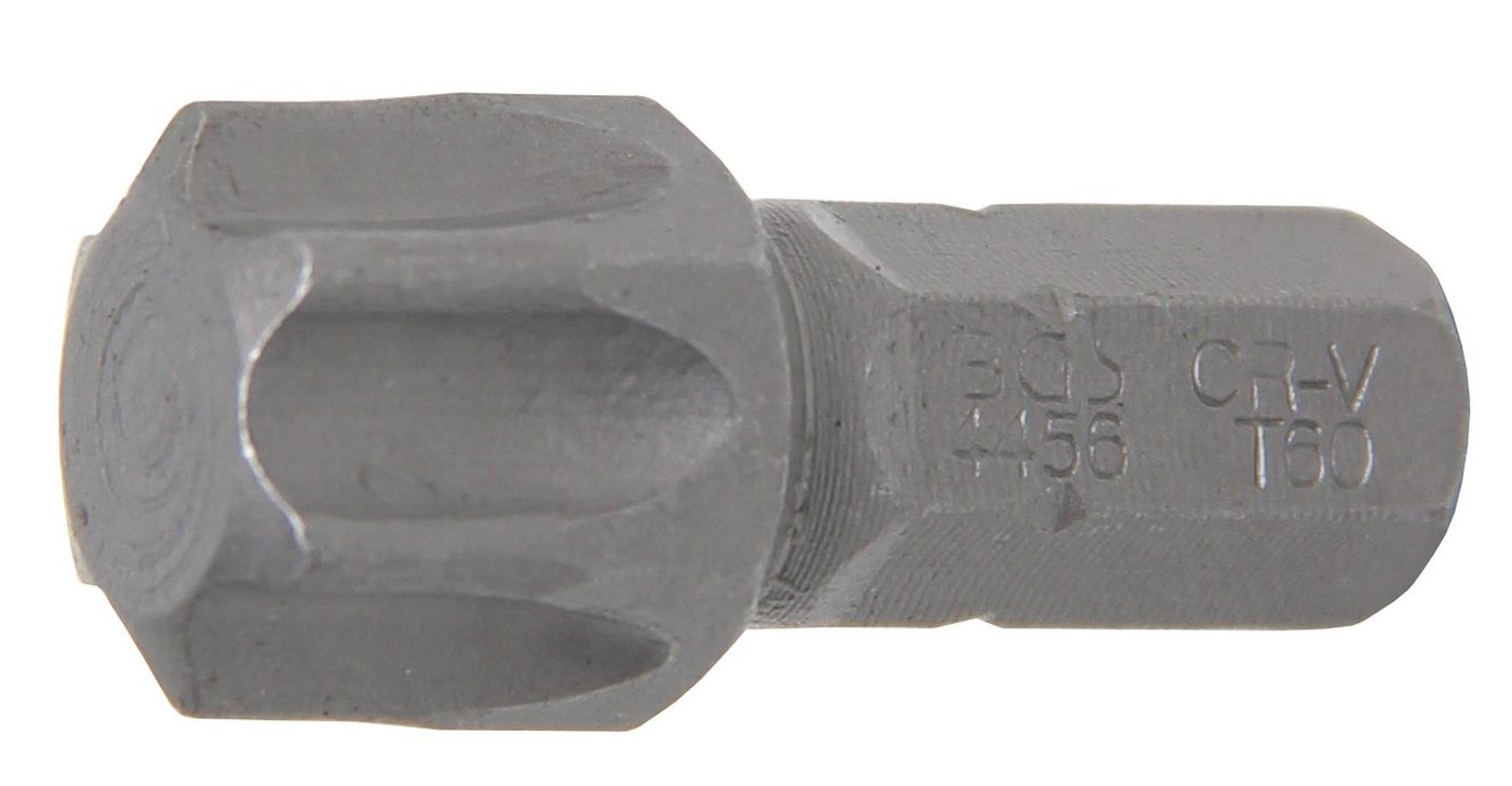 BGS technic Bit-Schraubendreher Bit, Antrieb Außensechskant 8 mm (5/16), T-Profil (für Torx) T60 von BGS technic