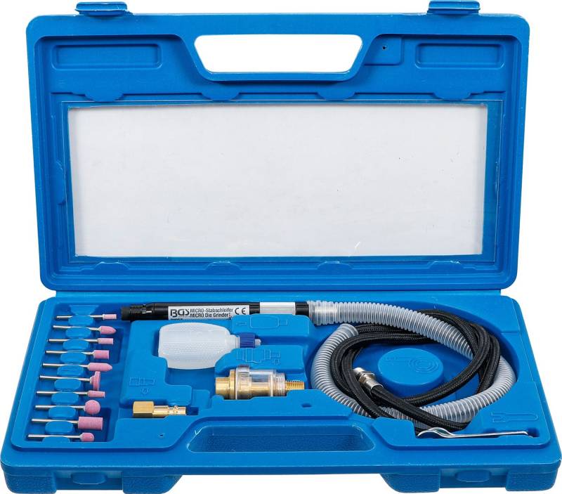 BGS technic Druckluft-Stabschleifer Druckluft-Micro-Stabschleifer-Satz 17-tlg., (1 tlg) von BGS technic