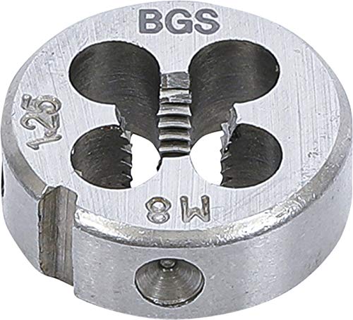 BGS 1900-M8X1.25-S | Gewindeschneideisen | M8 x 1,25 x 25 mm von BGS