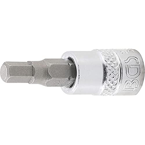 BGS 2743 | Bit-Einsatz | 6,3 mm (1/4") | Innensechskant 3/16" von BGS