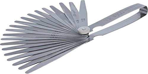 BGS 3083 | Präzisions-Fühlerlehren | 20 Blatt | metrisch | 0,05 - 1,0 mm | Länge 100 mm | Fühlerlehre BGS 3083 | Präzisions-Fühlerlehren | 20 Blatt | metrisch | 0,05 - 1,0 mm | Länge 100 mm | Fühlerlehre von BGS