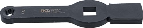 BGS 35318 | Schlag-Ringschlüssel | E-Profil (für Torx) | mit 2 Schlagflächen | SW E18 von BGS