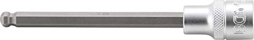 BGS 4258-8 | Bit-Einsatz | Länge 140 mm | 12,5 mm (1/2") | Innensechskant mit Kugelkopf 8 mm von BGS