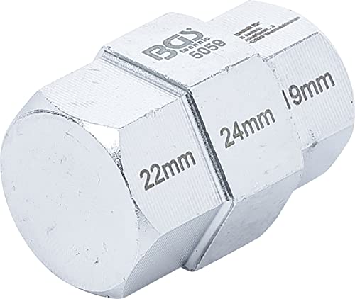 BGS 5059 | Motorrad-Spezial-Einsatz | 19 - 22 - 24 mm | für Steckachse Yamaha, Kawasaki, BMW, Honda, Suzuki, Kawasaki BGS 5059 | Motorrad-Spezial-Einsatz | 19 - 22 - 24 mm | für Steckachse Yamaha, Kawasaki, BMW, Honda, Suzuki, Kawasaki von BGS