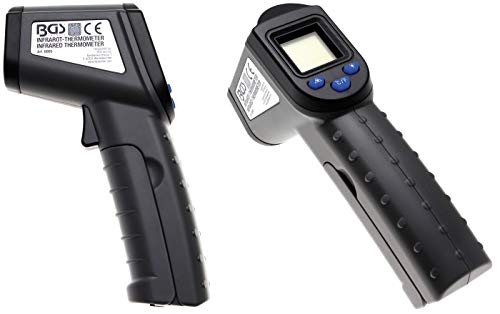BGS 6005 | Digital-Laserthermometer | -50 °C bis +500 °C | Infrarot-Thermometer | Temperaturmessgerät | Temperaturmesser von BGS