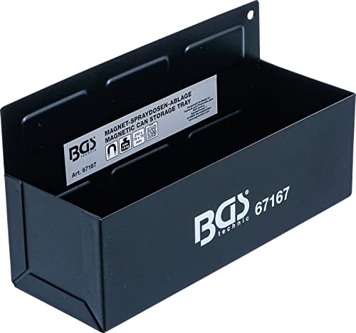 BGS 67167 | Magnet-Spraydosen-Ablage | 210 x 75 x 70 mm | 6 starke Magnete, Haltekraft ca. 1,8 kg von BGS