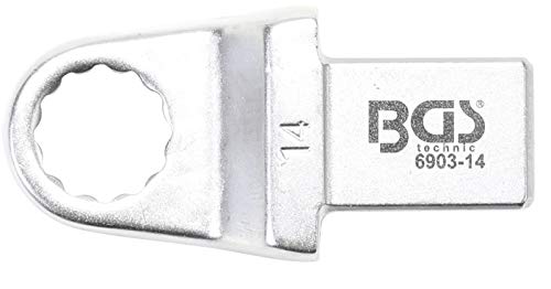 BGS 6903-14 | Einsteck-Ringschlüssel | 14 mm | Aufnahme 14 x 18 mm von BGS