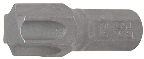 BGS 8168 | Bit | Länge 30 mm | Antrieb Außensechskant 8 mm (5/16") | T-Profil (für Torx) T55 von BGS