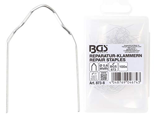 BGS 873-8 | Reparatur-Klammern | V-Form | Ø 0,6 mm | 100-tlg. von BGS